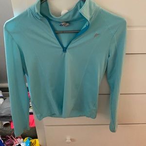 Athletic wear quarter zip